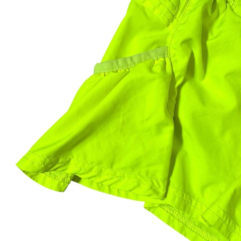 Free People Movement Get Your Flirt On Shorts Size XS Highlight Yellow Neon Gym